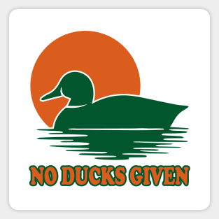 No ducks given Magnet